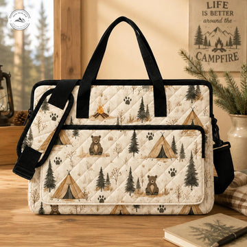 Quilted Laptop Bag