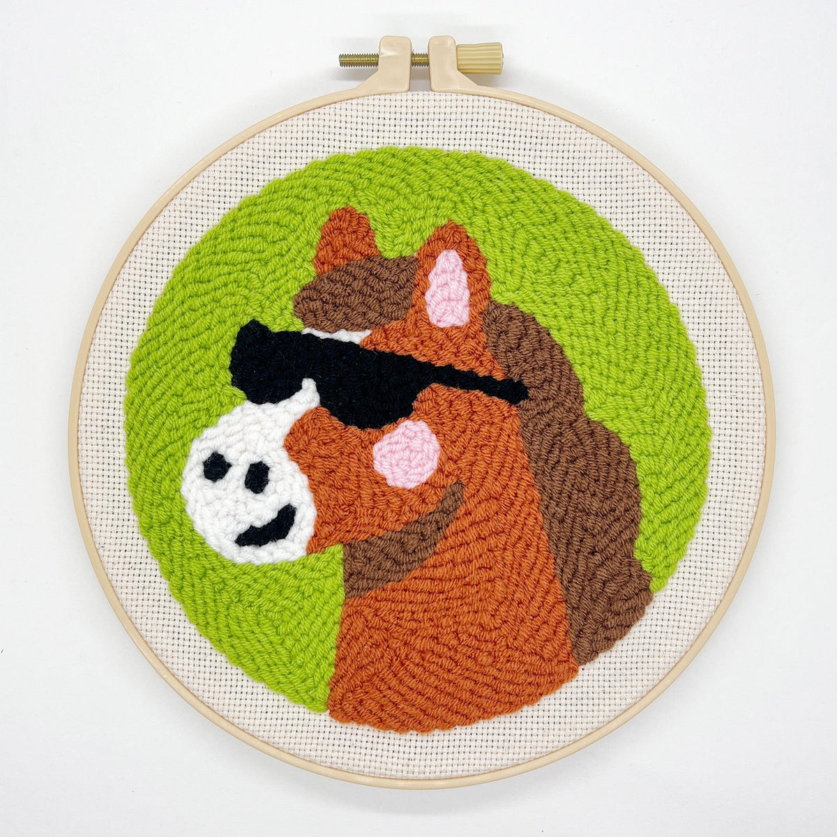 Highland Cow & Horse Punch Needle Kit for Beginners
