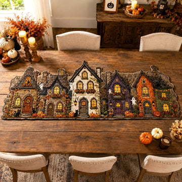 Haunted Row Custom Shape Quilted Table Runner SN0TV013