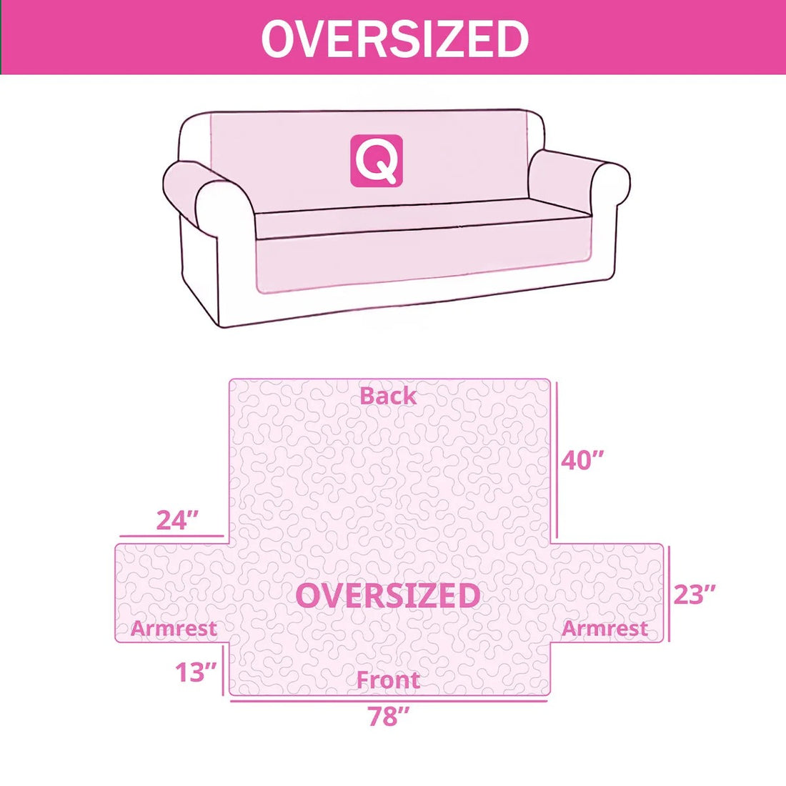 Dream Forest Quilted Sofa Cover NCU0DV1437