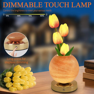 Tulip Table Lamp - LED Flower Bedside Romantic Night Light