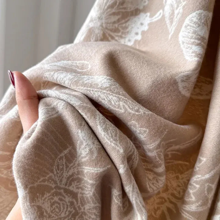 Liora Floral Shawl