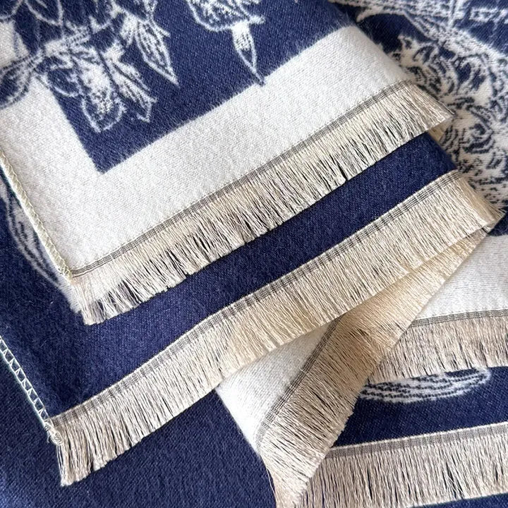 Liora Floral Shawl