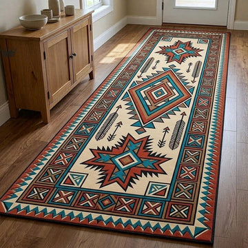 Southwestern Tribal Runner Carpet LD09