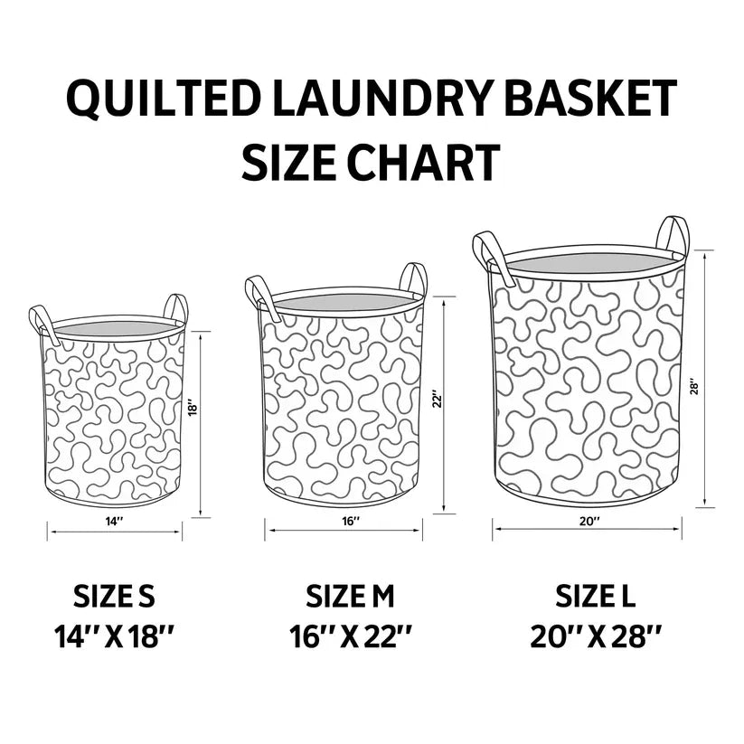 Rustic Bear Quilted Laundry Basket QV18