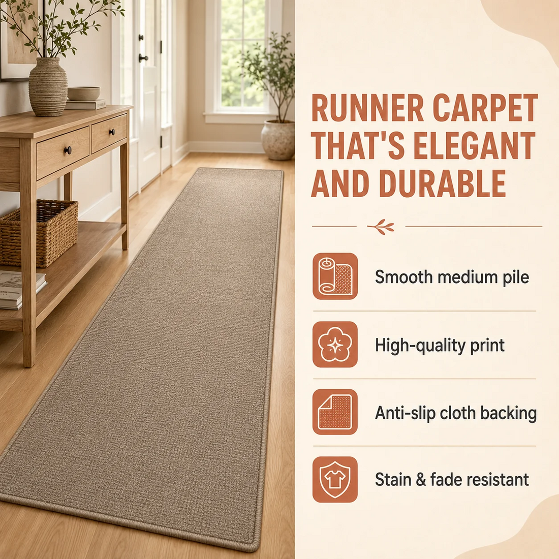 3D Flower Landscape Area Rug LD25