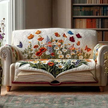 Cozy Chapters Quilted Seat Sofa QV11