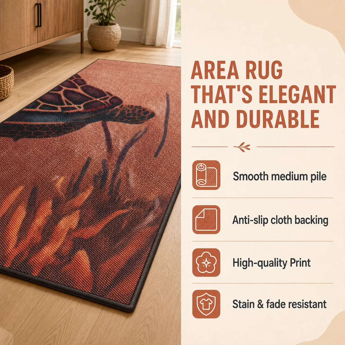 Peace Meadow Area Rug LD05