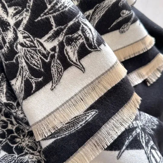 Liora Floral Shawl